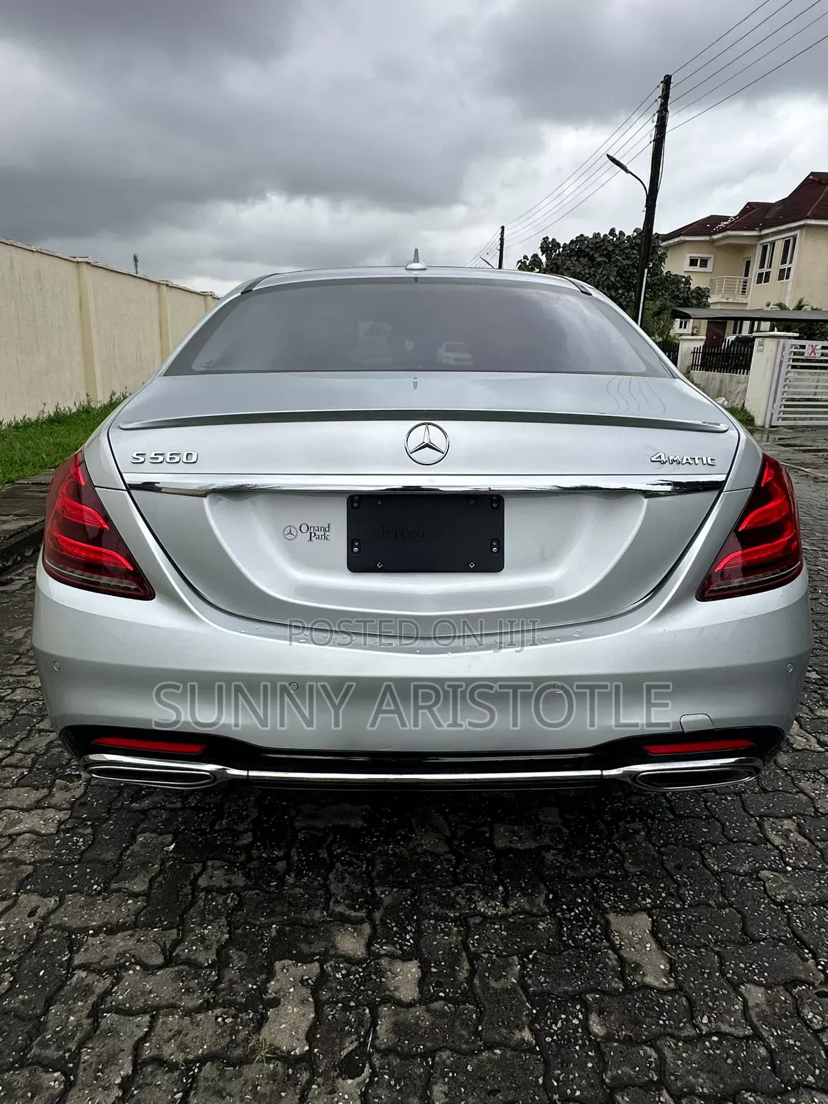 Mercedes-Benz S-Class S 560 4MATIC (W222) 2019 Silver