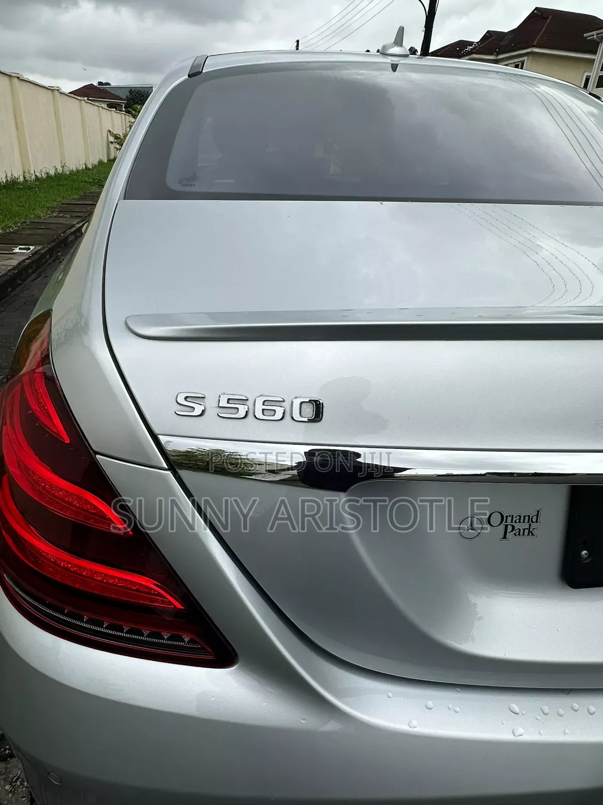 Mercedes-Benz S-Class S 560 4MATIC (W222) 2019 Silver