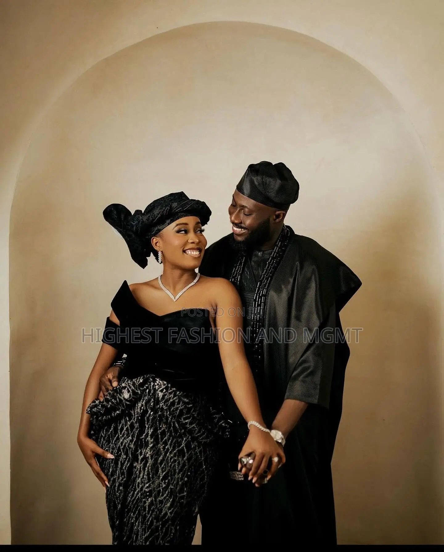 Luxury Midnight Onyx Heritage Couple Set