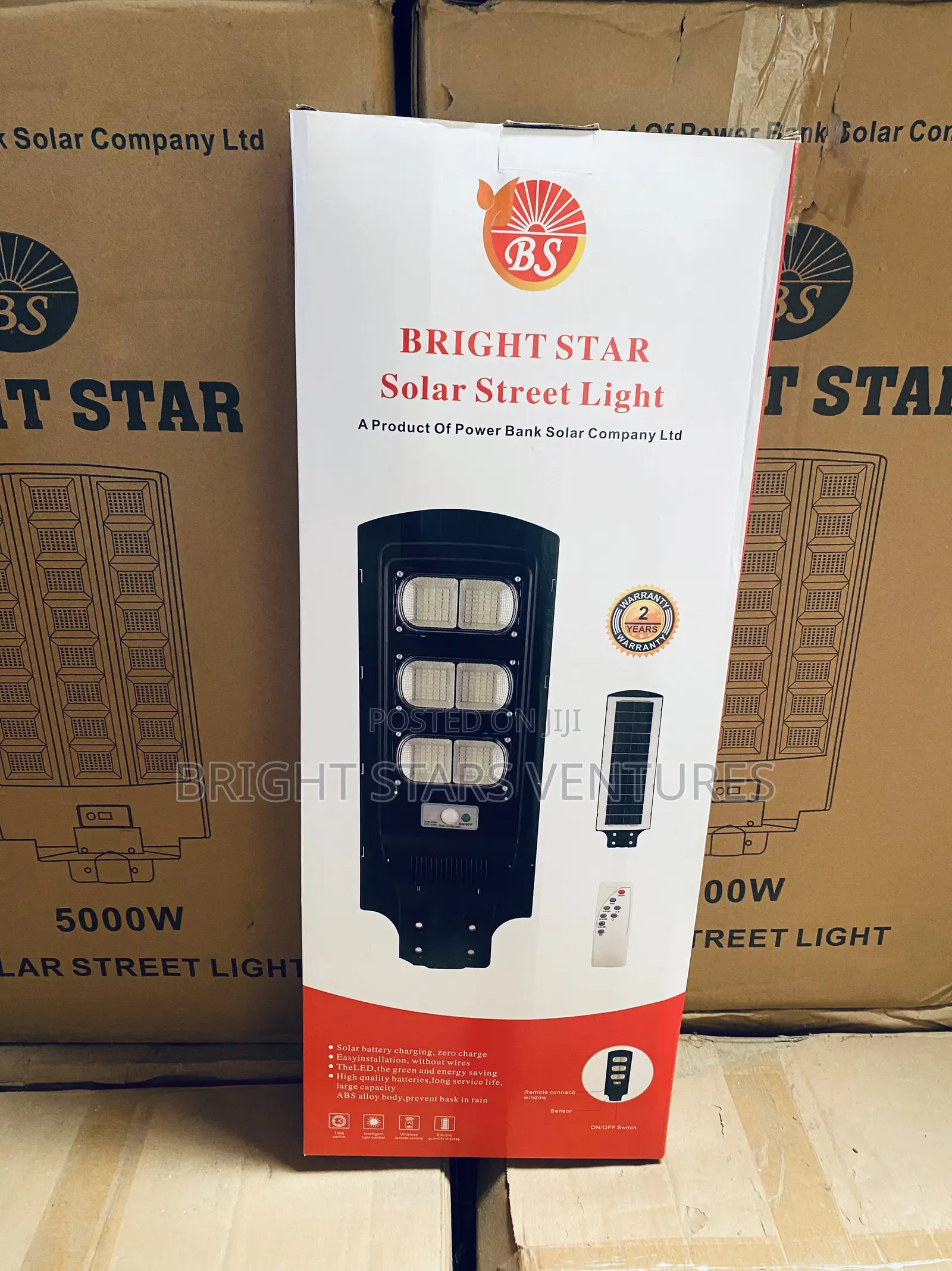 3 Eye Divided Solar Street Light Ip67 Waterproof Motion Sensor