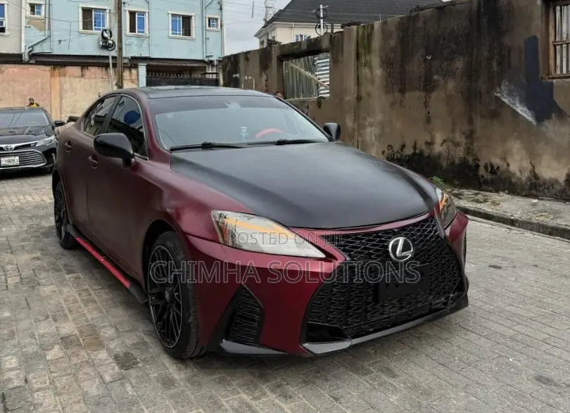Lexus IS 2008 Red