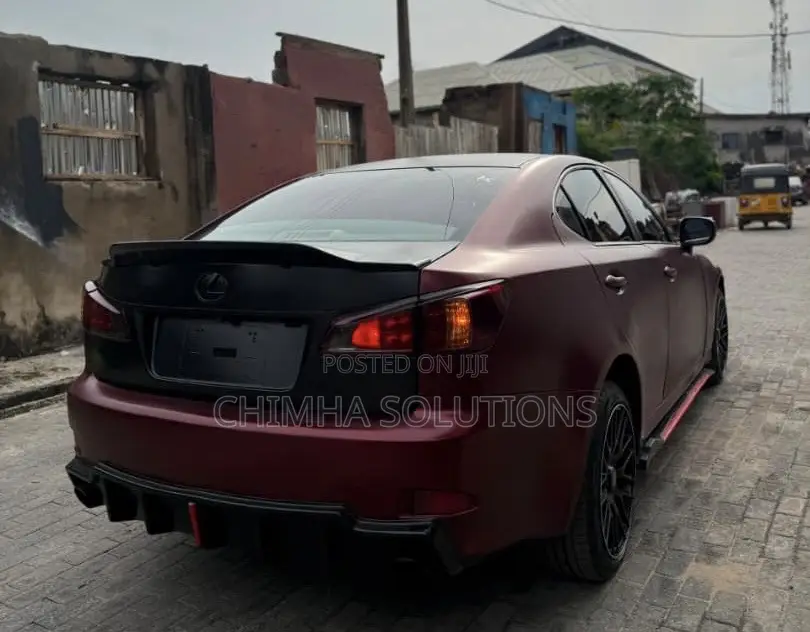 Lexus IS 2008 Red