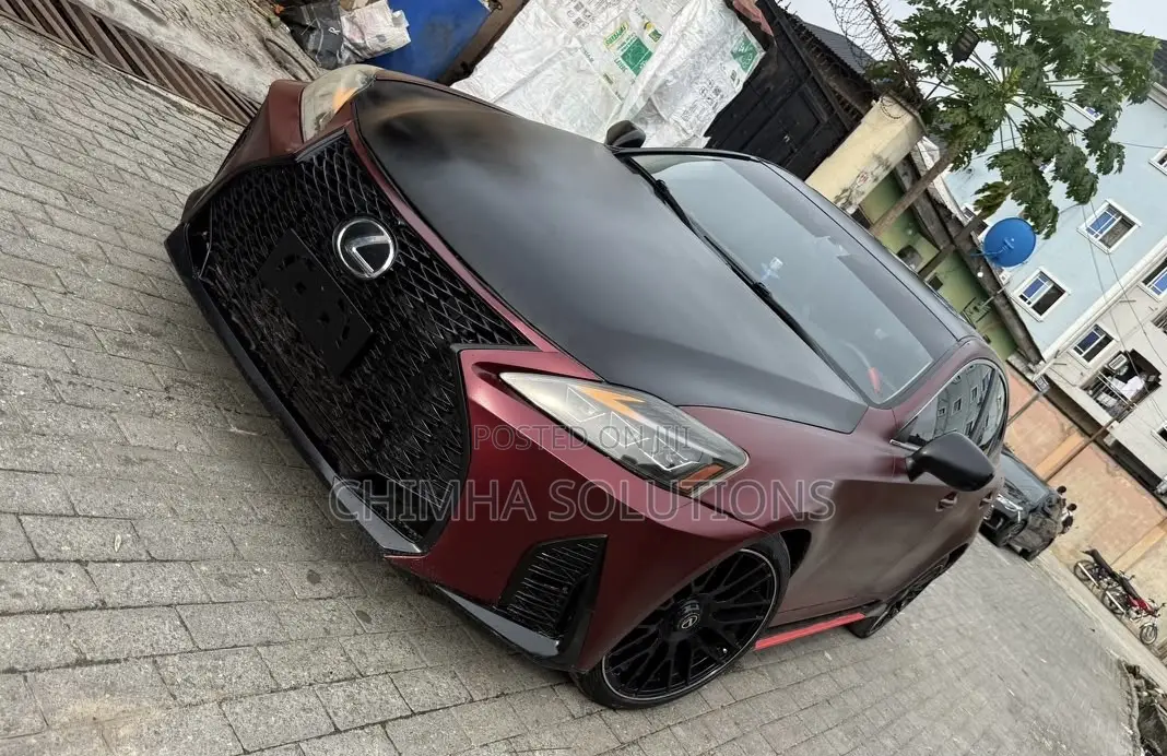 Lexus IS 2008 Red