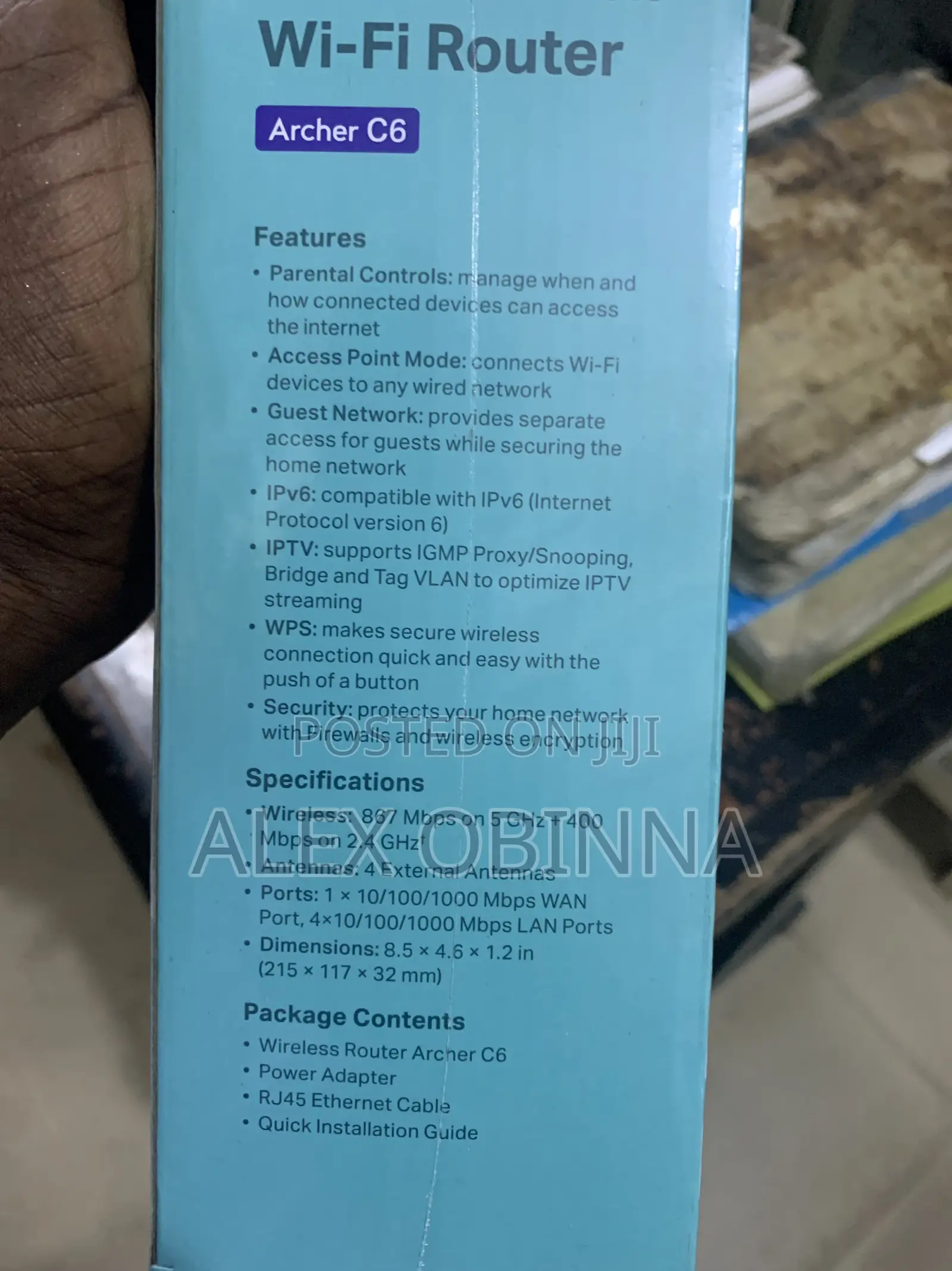 AC1200 Mesh WiFi Router(Archer C6)