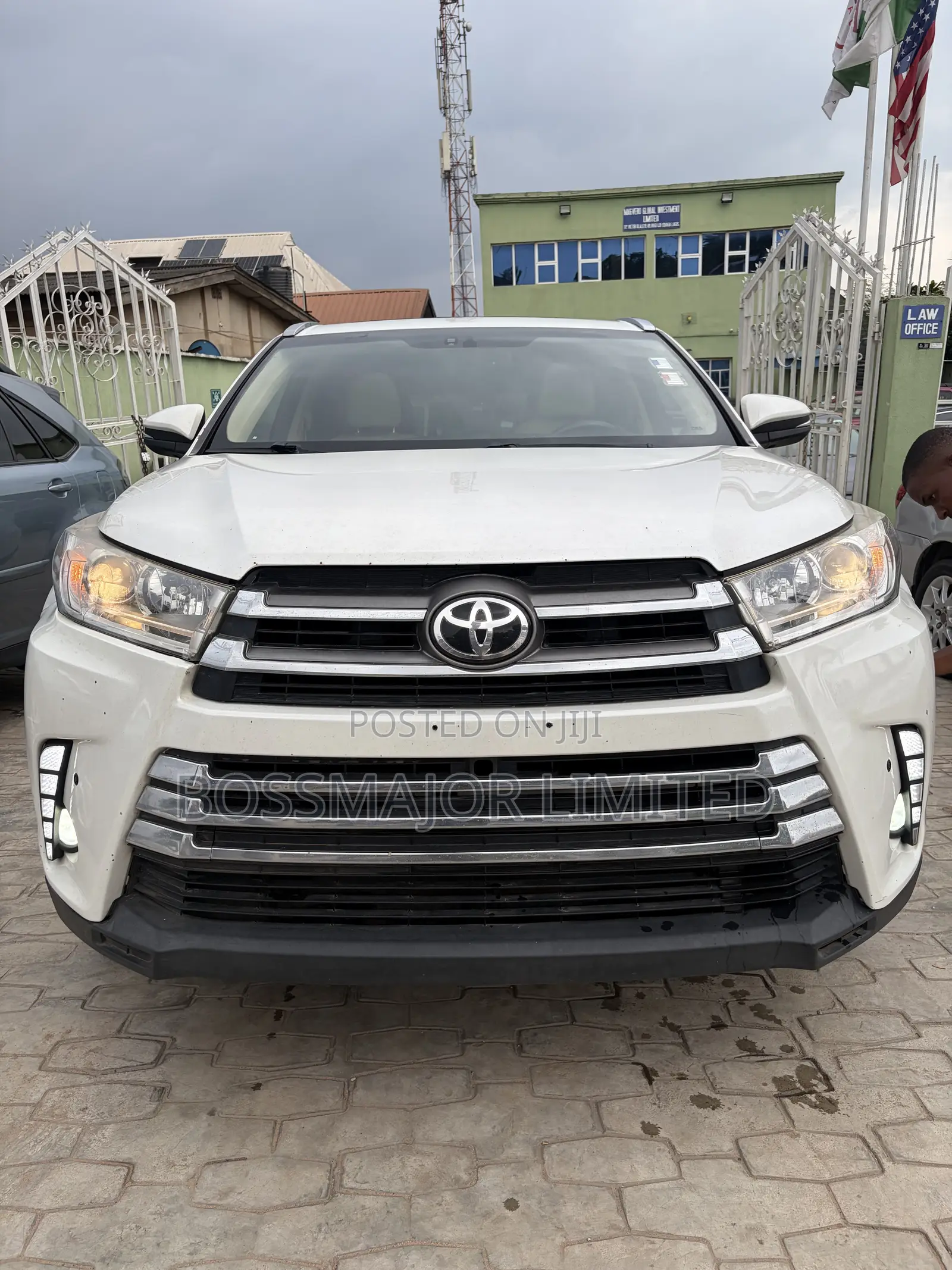 Toyota Highlander Limited 4dr SUV (3.5L 6cyl 6A) 2015 White