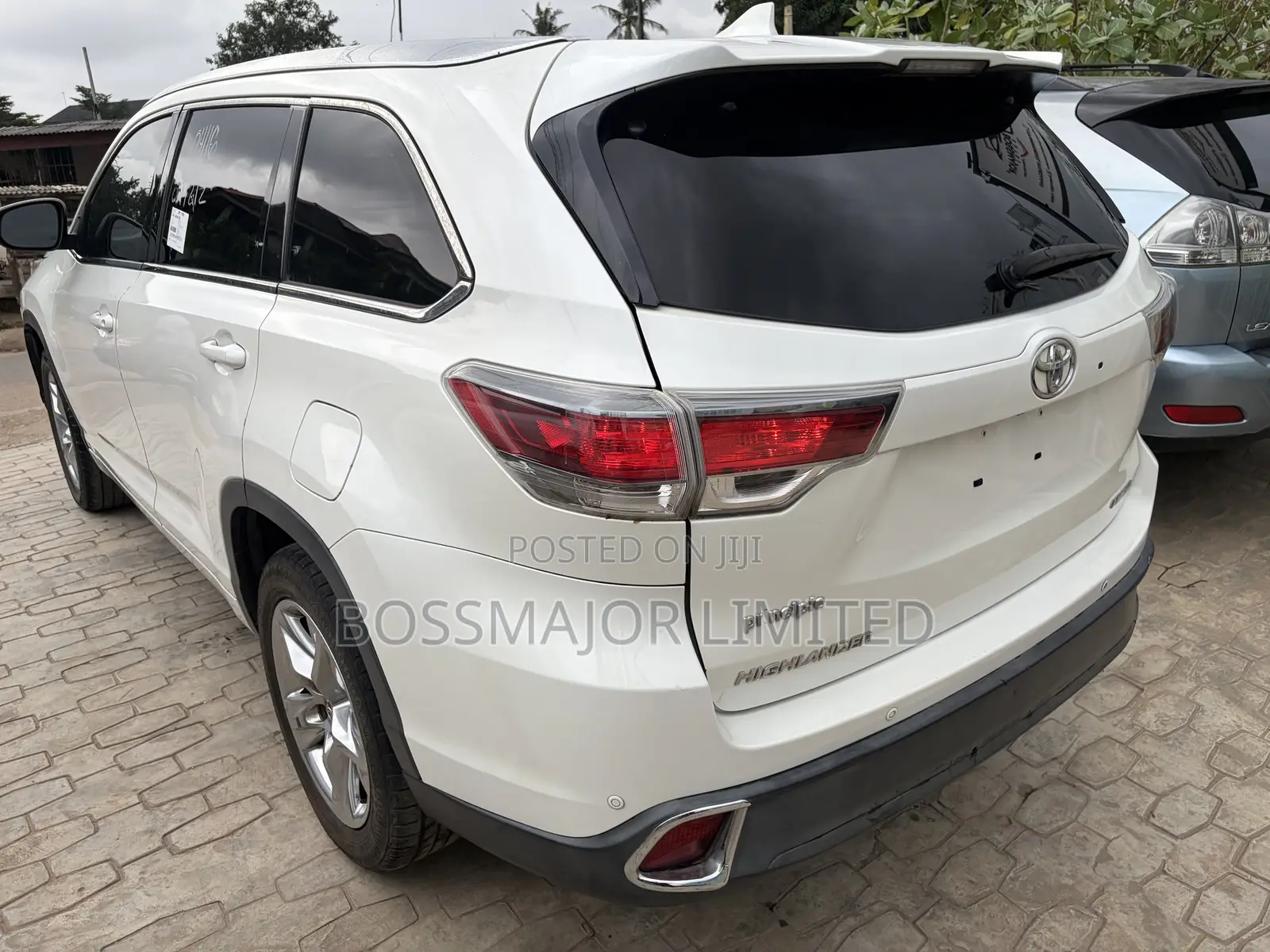 Toyota Highlander Limited 4dr SUV (3.5L 6cyl 6A) 2015 White
