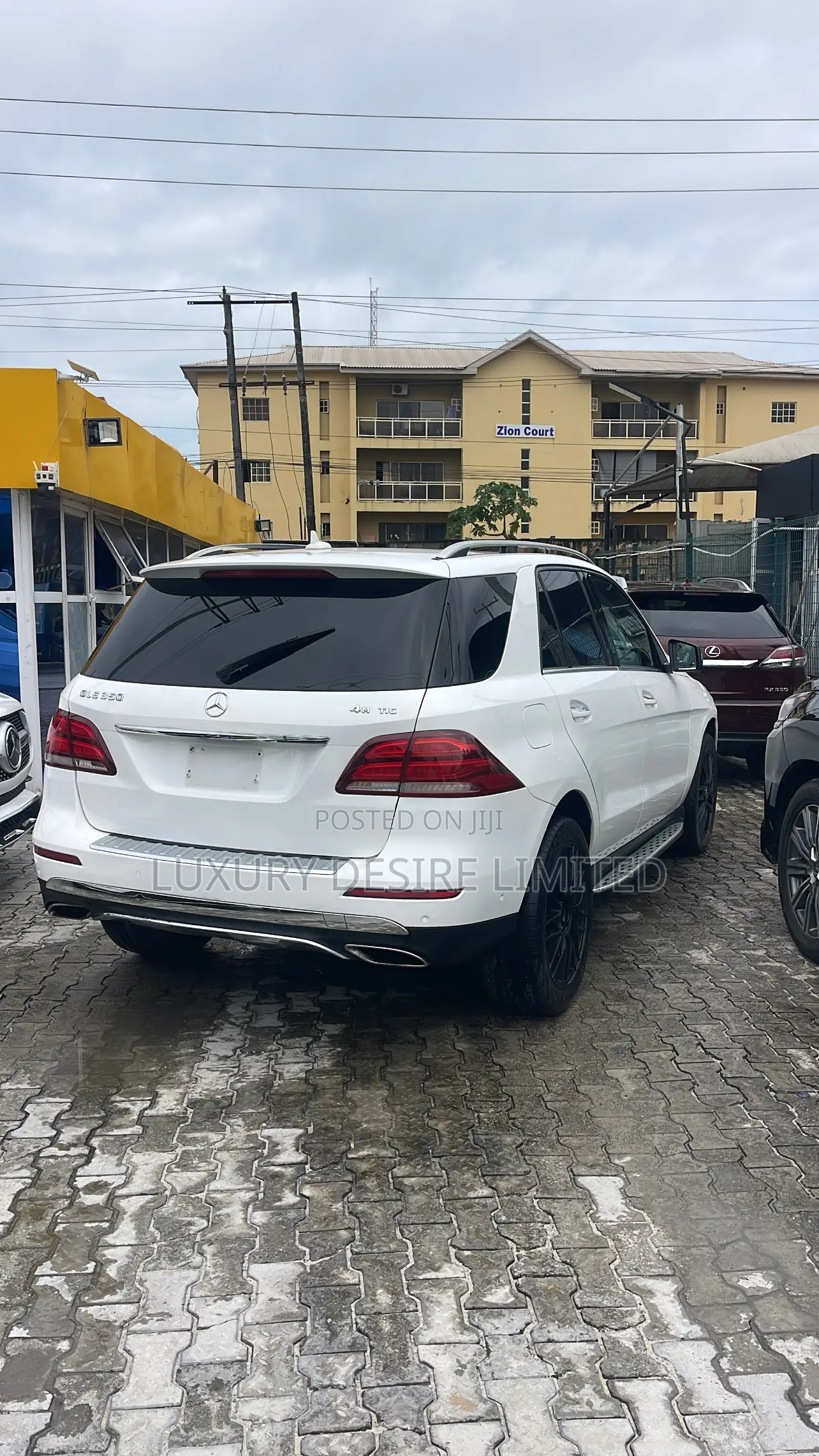 Mercedes-Benz GLE-Class GLE 350d 4MATIC 2016 White