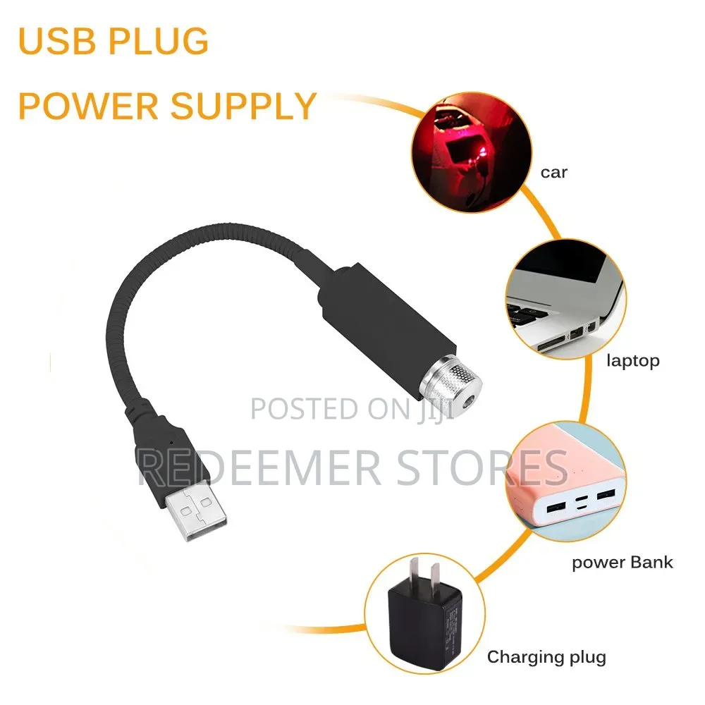 Portable Car Roof Star Night Light