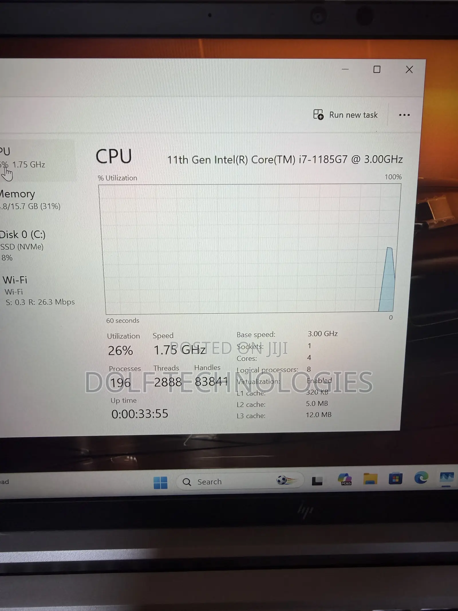 Laptop HP EliteBook 830 G8 16GB Intel Core i7 SSD 512GB