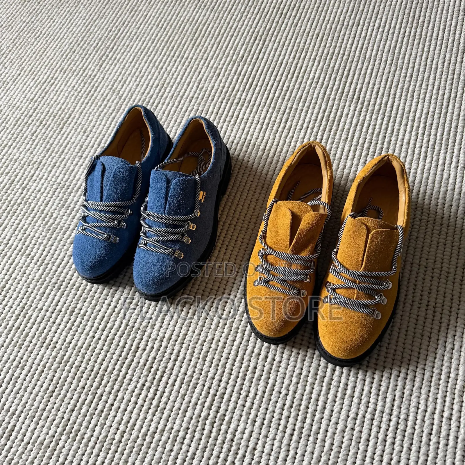 Original Dercarba Derby Amber Dust Ridge Shoes
