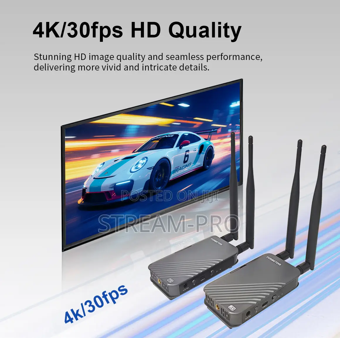 FORBETDIS JM500PRO Wireless HDMI Video Transmitter and Receiver