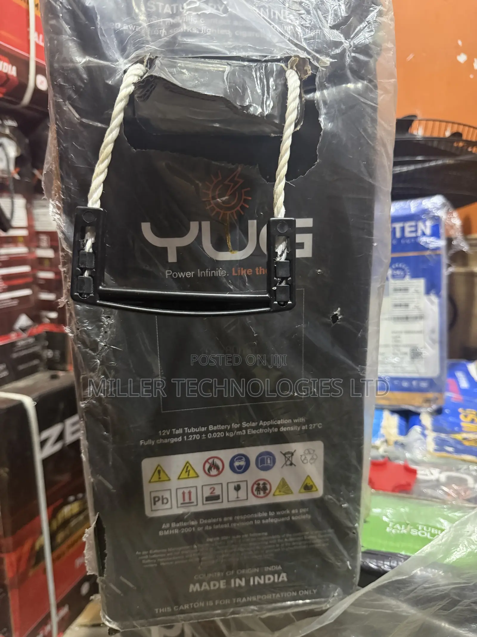 YUG 220Ah Tubular Battery (12V)
