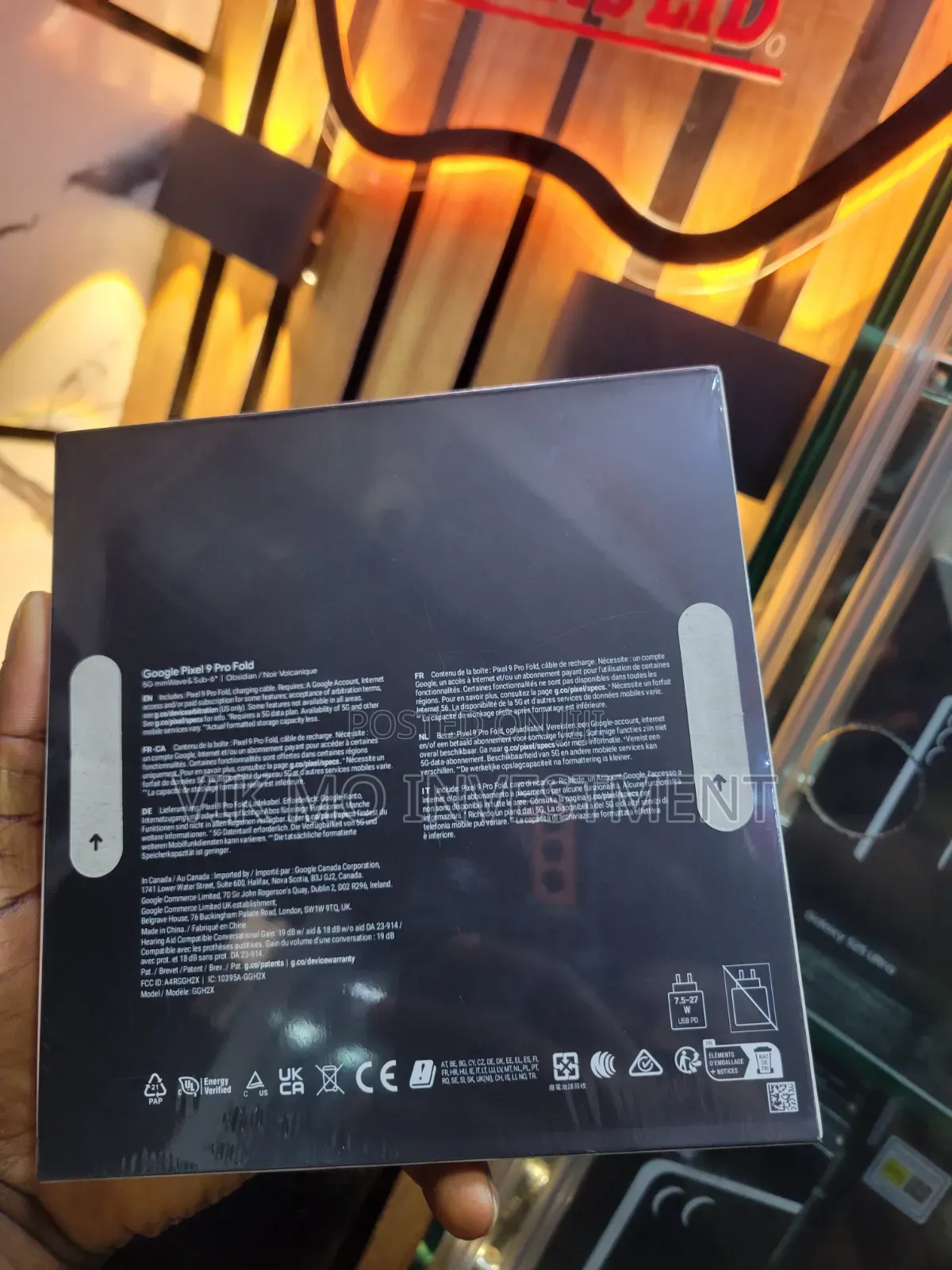 New Google Pixel 9 Pro Fold 512 GB Black