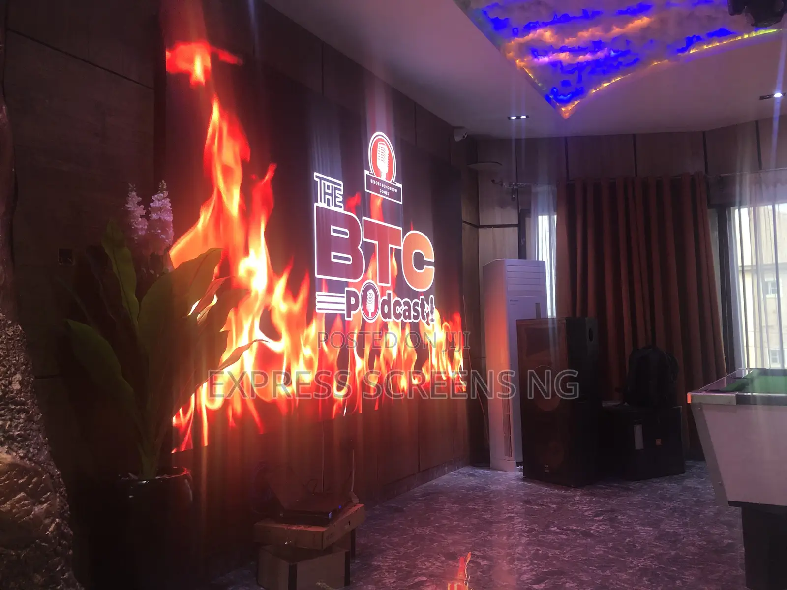 Outdoor P4 LED Display Screens for Rent in Ikeja, Lagos