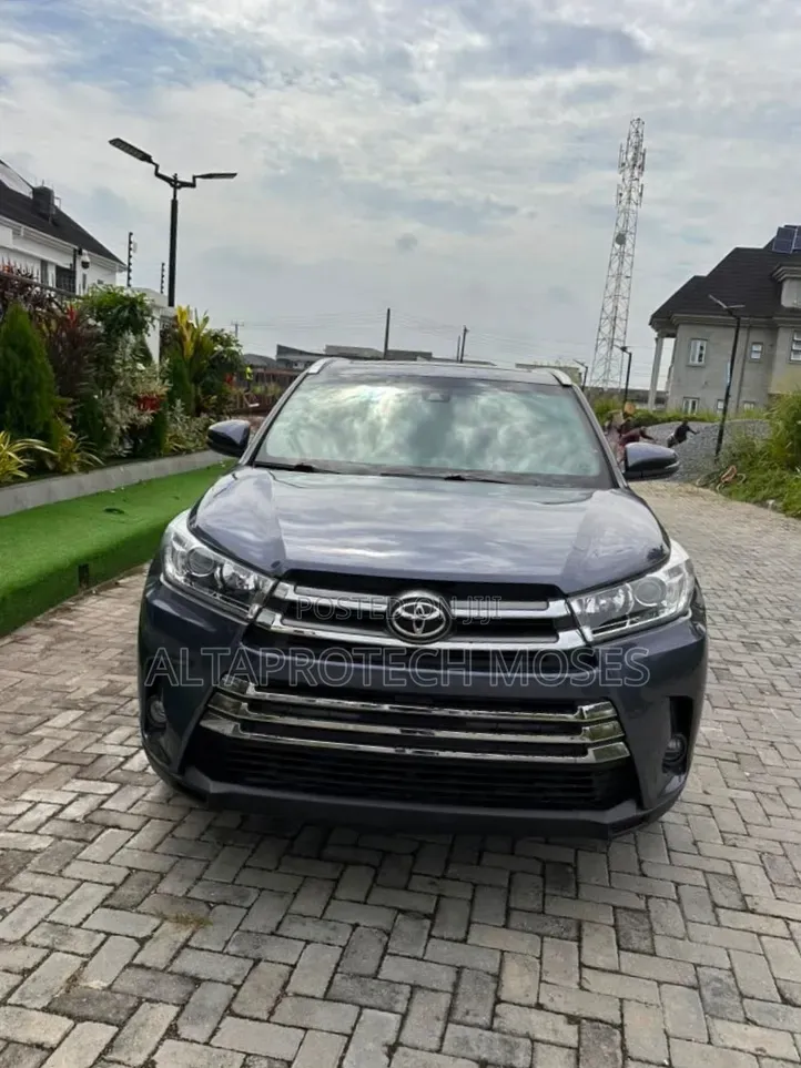 Toyota Highlander Limited Platinum 4x4 V6 (3.5L 6cyl 8A) 2017 Blue