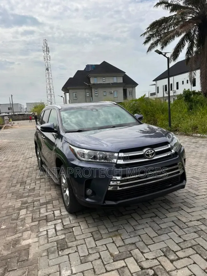 Toyota Highlander Limited Platinum 4x4 V6 (3.5L 6cyl 8A) 2017 Blue