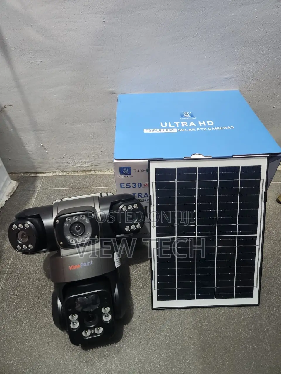Triple Lens Solar Camera