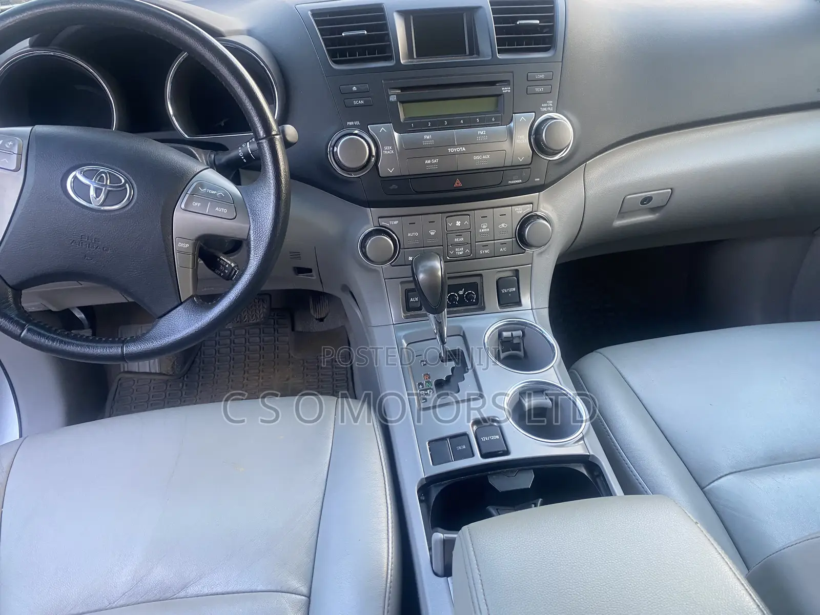 Toyota Highlander 2010 Silver
