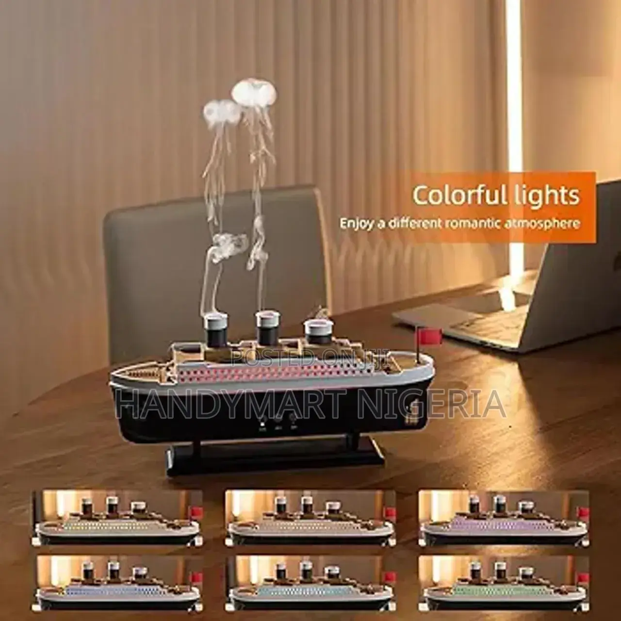 Titanic Ship Jellyfish Aroma Diffuser 40% OFF