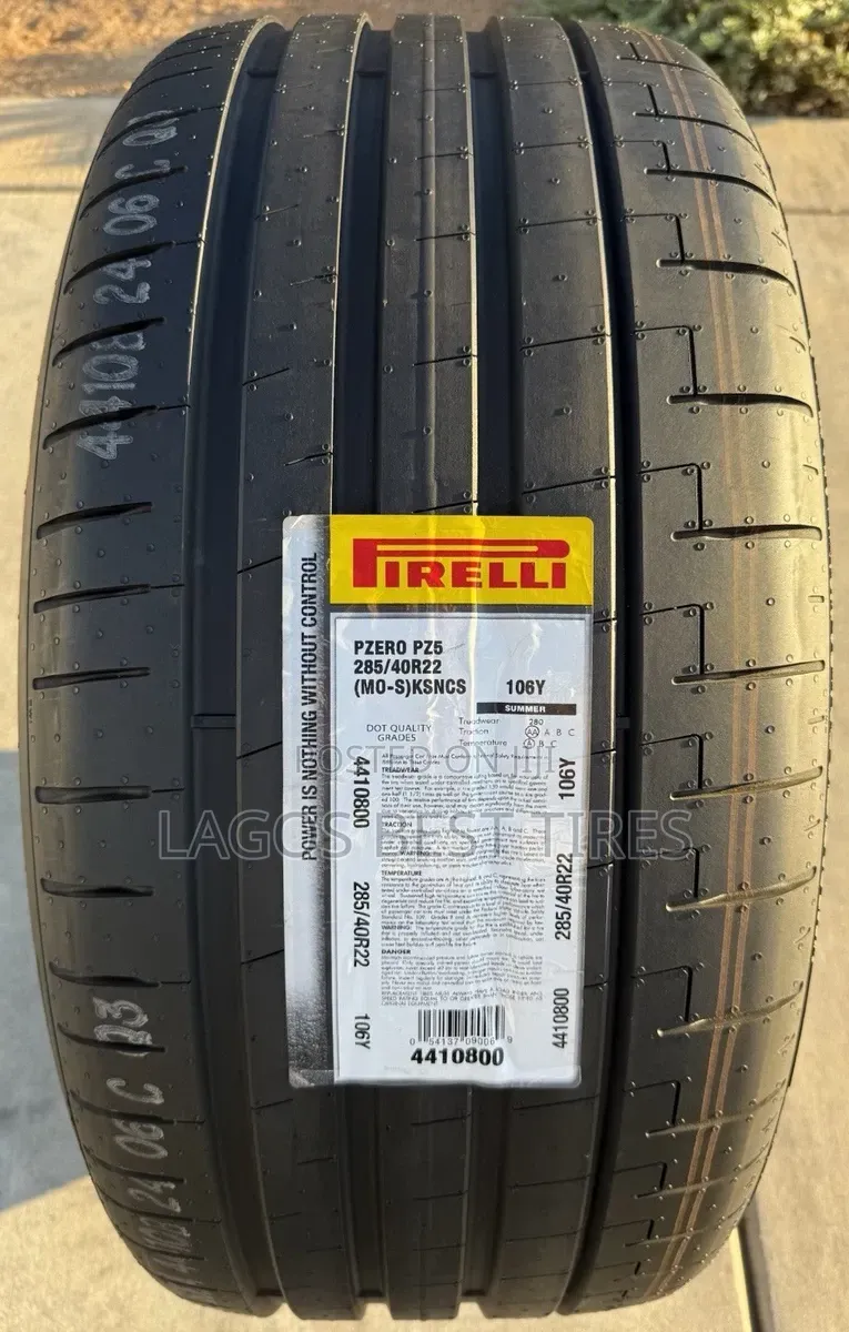  Premium Pirelli P Zero PZ5 285/40 R22 Tires