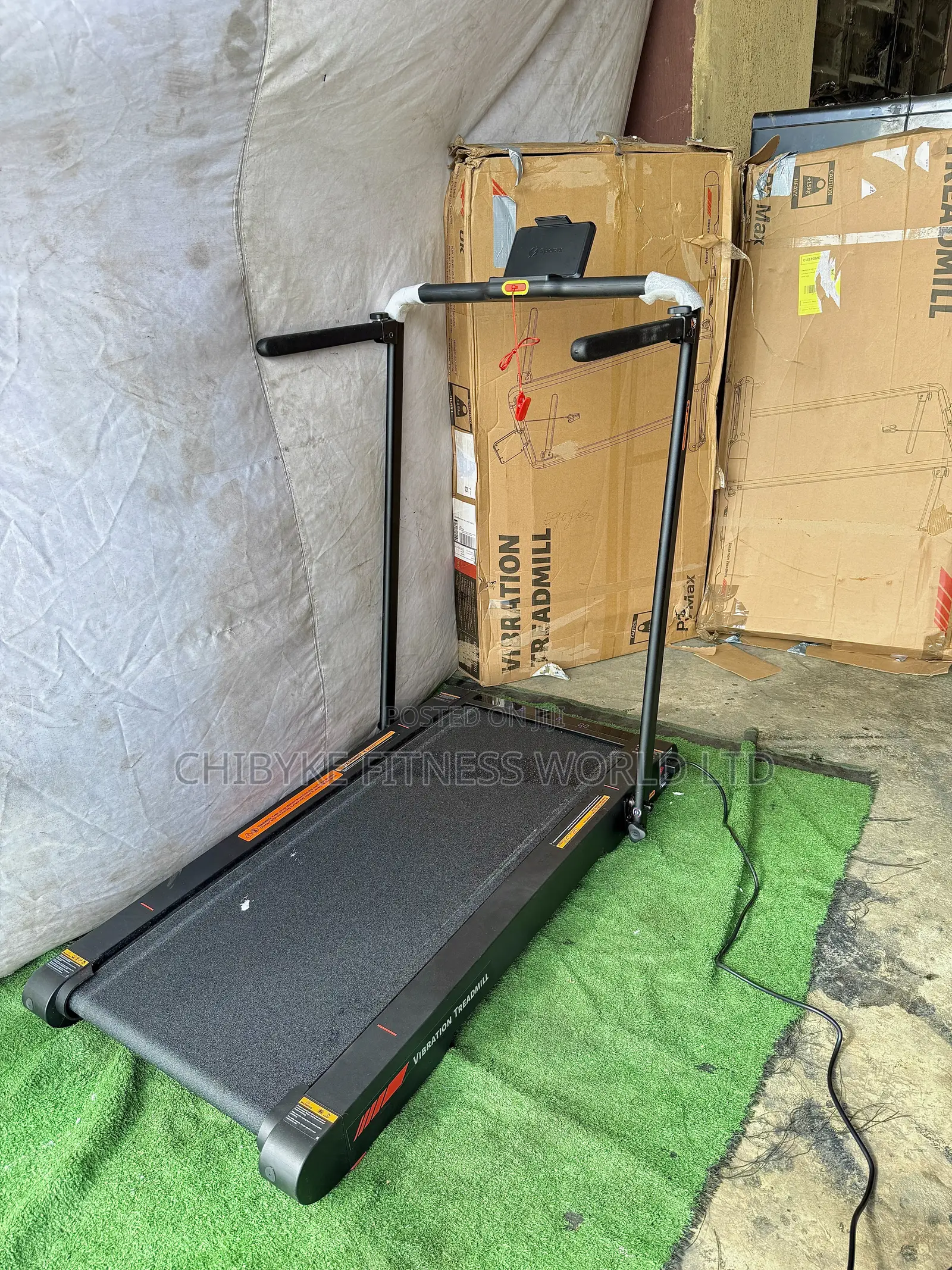 5 in 1 Vibration Treadmill With Auto Incline