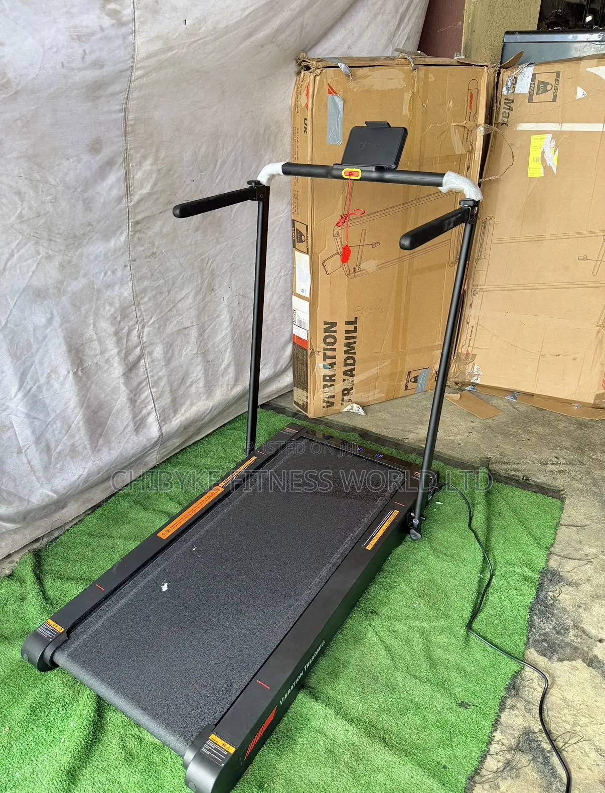 5 in 1 Vibration Treadmill With Auto Incline