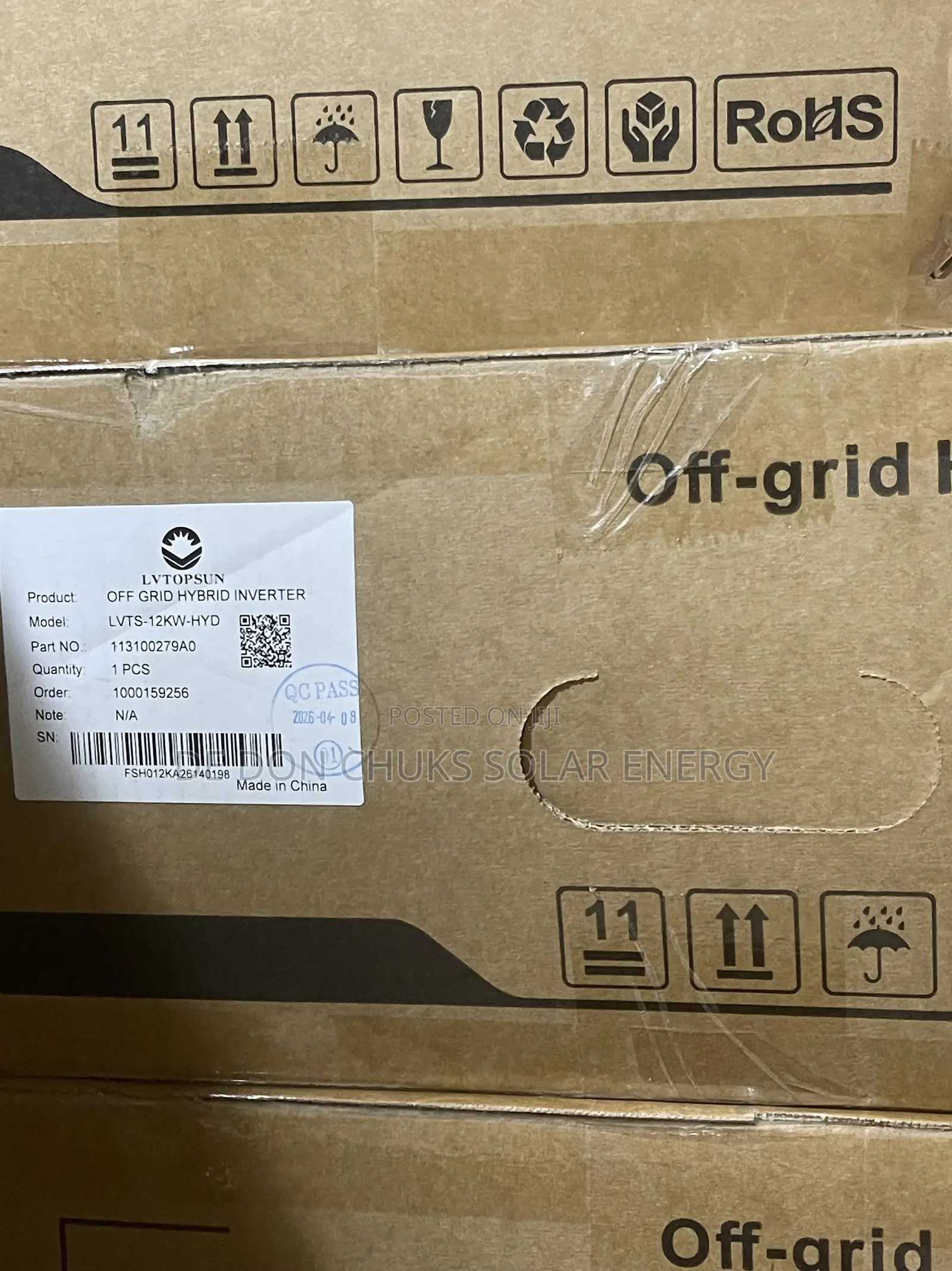 12kva 48v LVTOPSUN Hybrid Inverter