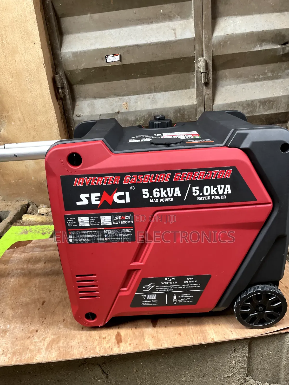 SENCI SC7800iES 5.6KVA Petrol Generator
