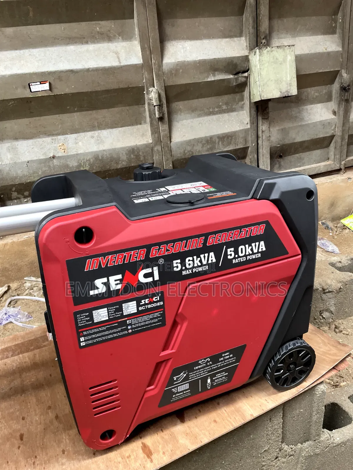 SENCI SC7800iES Pure Sine Wave Inverter Generator