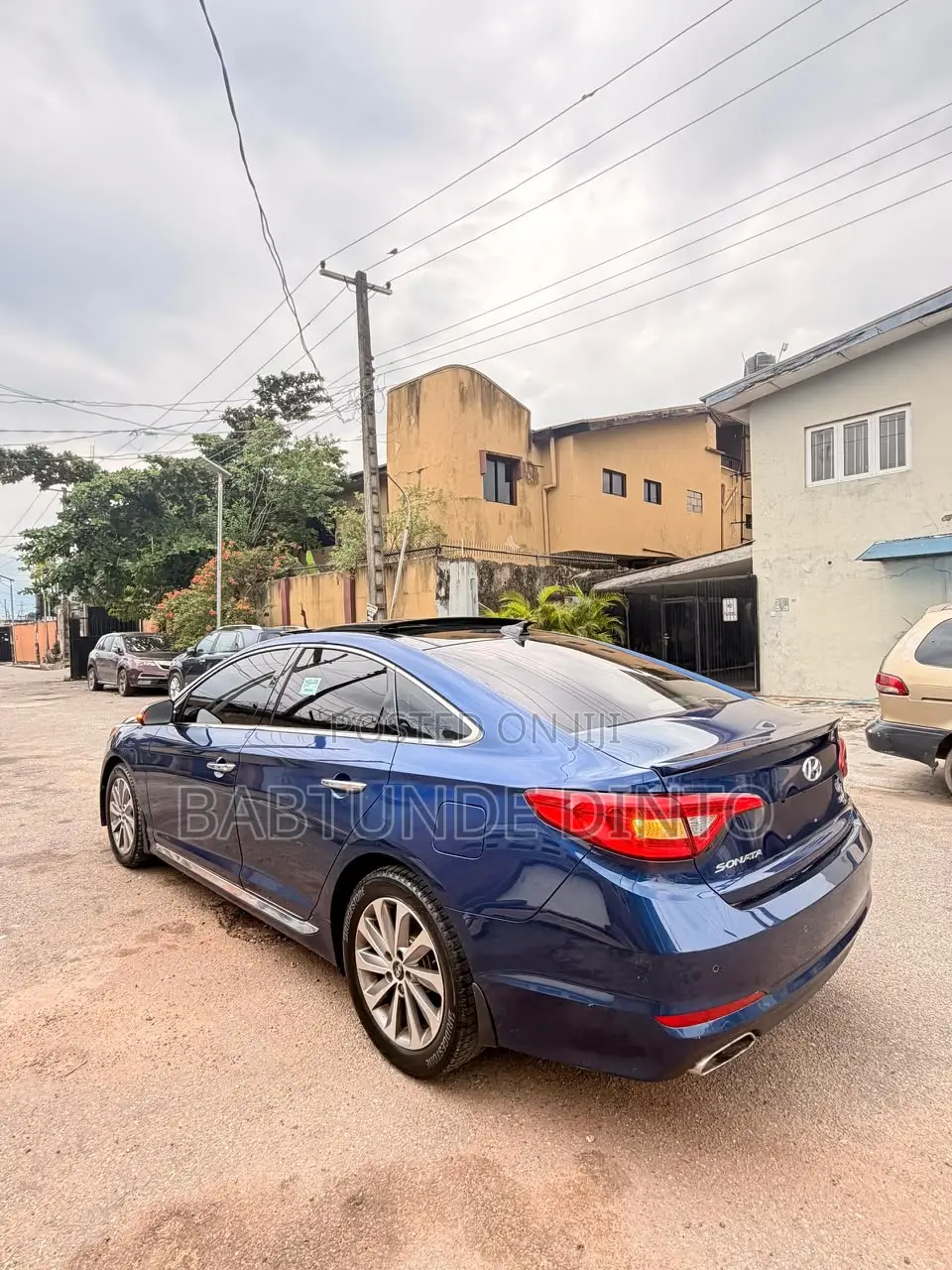 Hyundai Sonata Limited 2.0T 4dr Sedan (2.0L 4cyl Turbo 6A) 2015 Blue