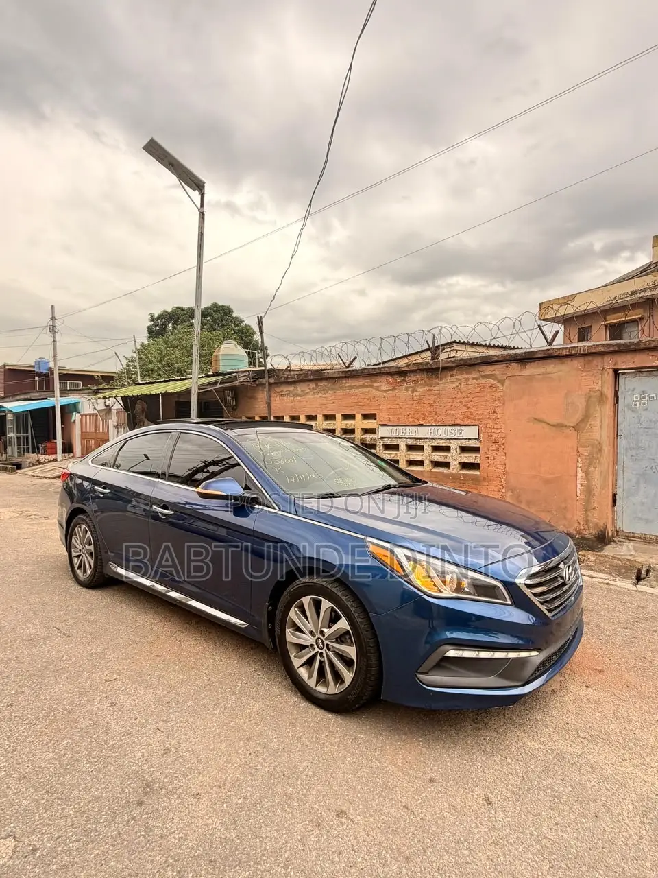 Hyundai Sonata Limited 2.0T 4dr Sedan (2.0L 4cyl Turbo 6A) 2015 Blue
