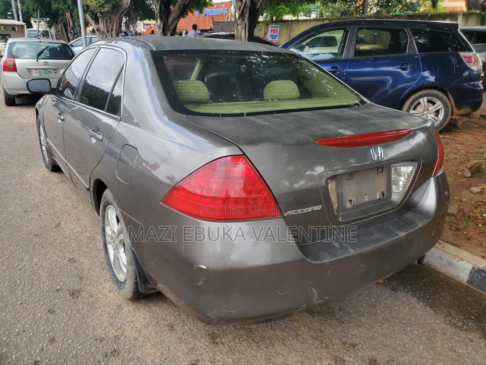 Honda Accord 2007 Burgundy
