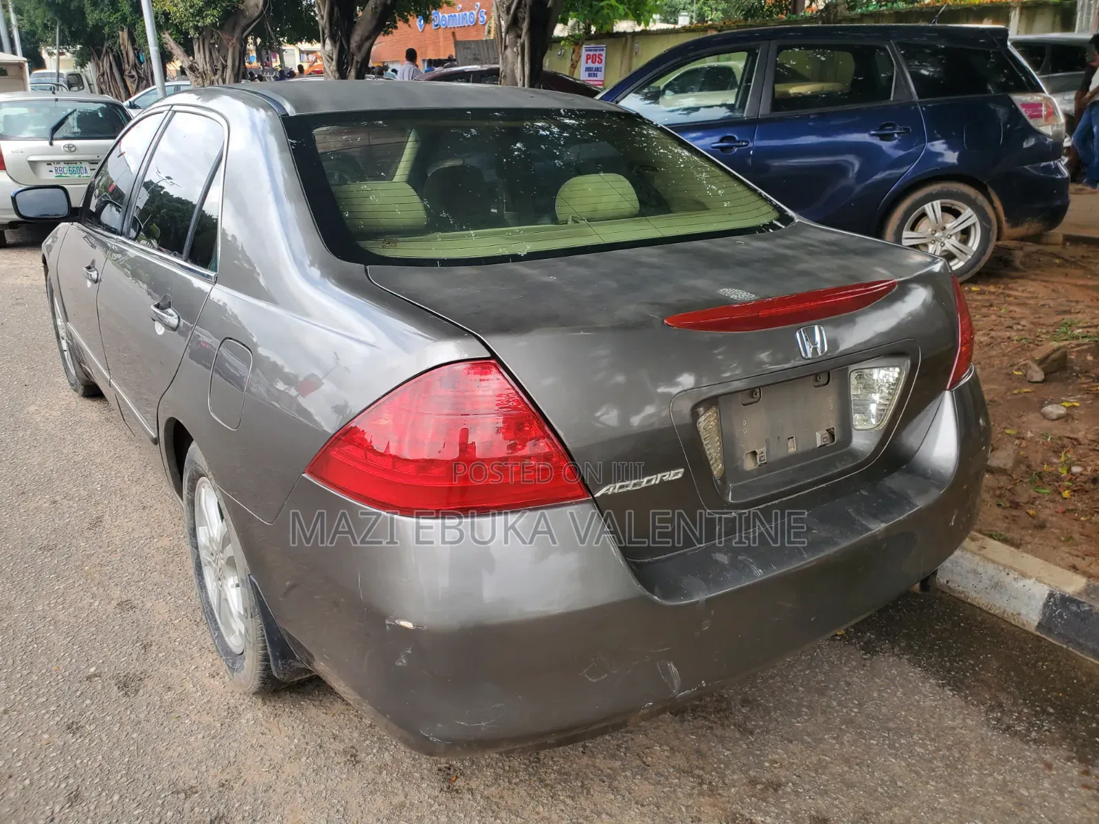Honda Accord 2007 Burgundy