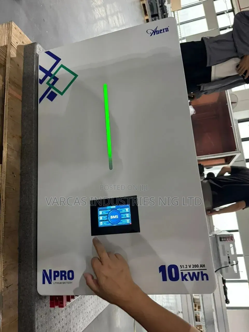 Anern 10kwh 51.8v Lithium Iron Batteries