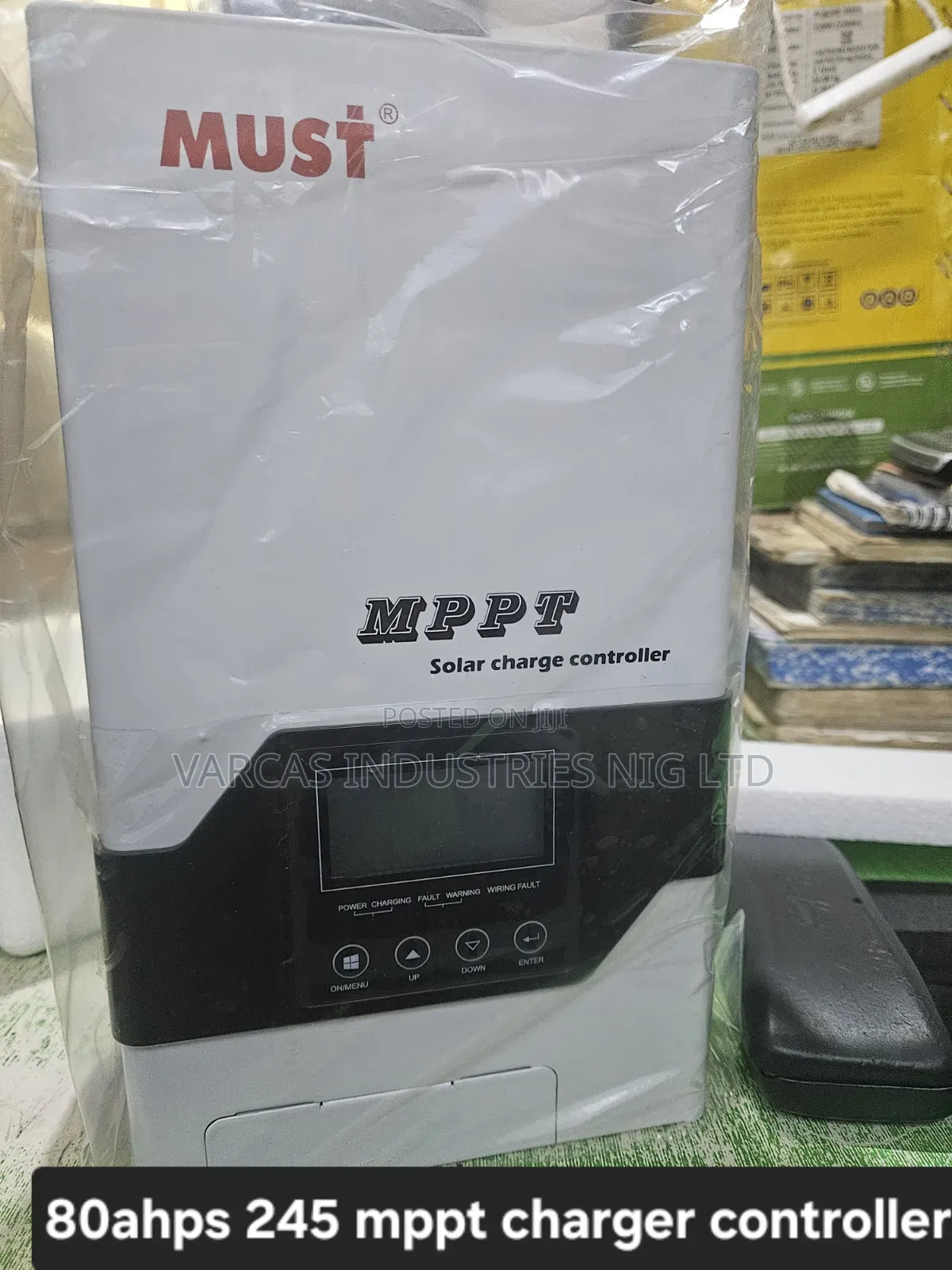 Must 80ahps by 245VDC MPPT Charger Controller