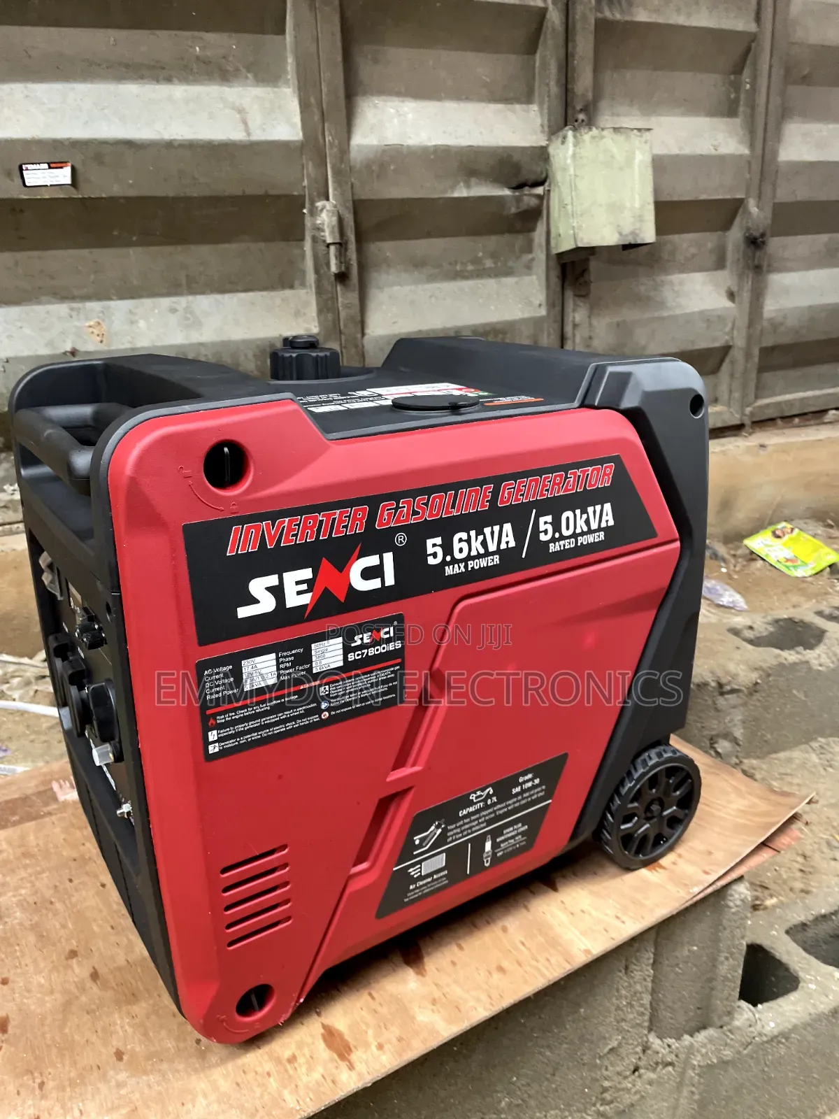 SENCI SC7800iES Reliable Backup Generator