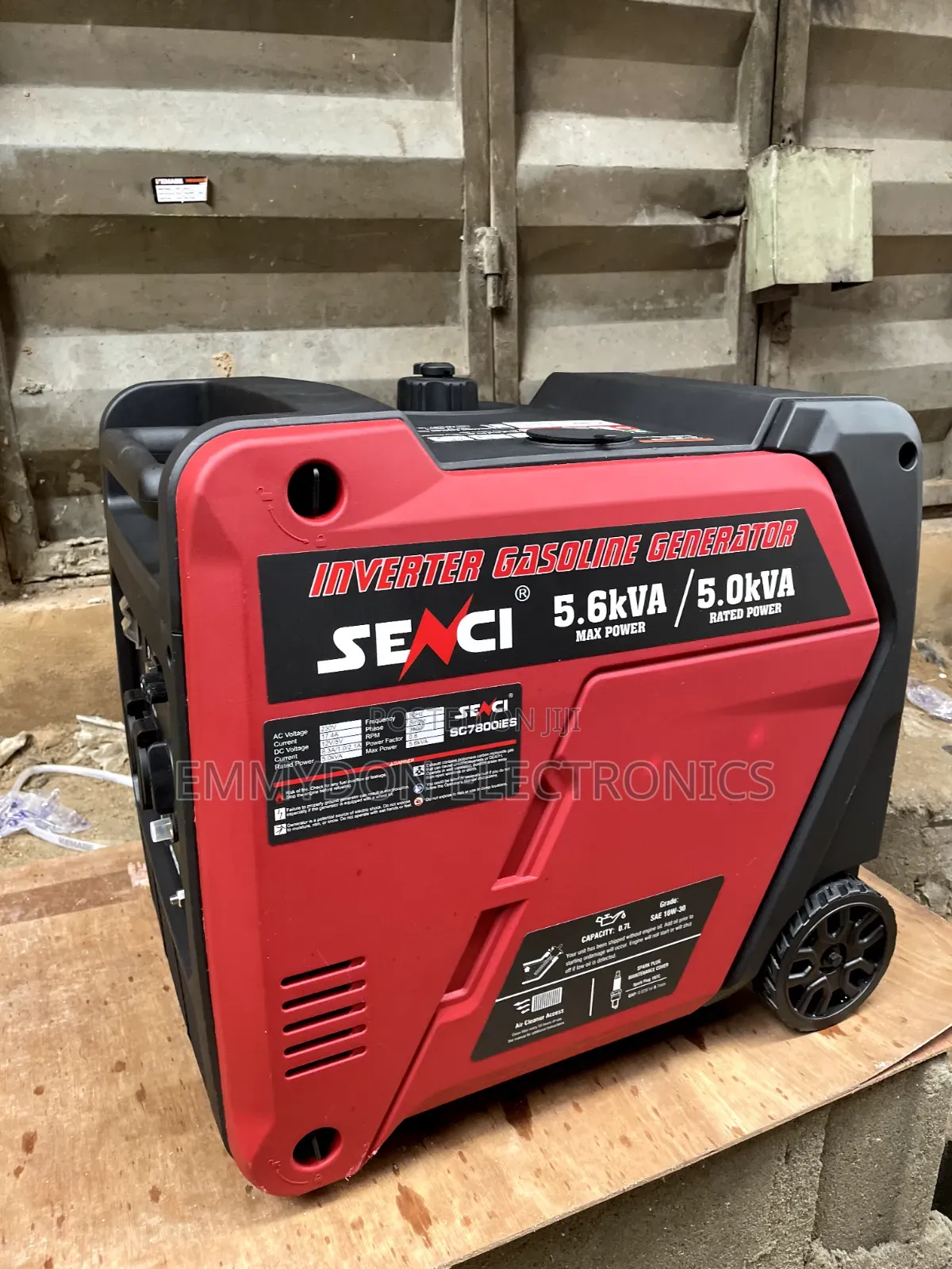 SENCI SC7800iES Reliable Backup Generator
