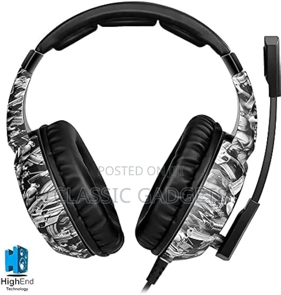 ONIKUMA Professional Gaming Headset With Noise Cancellation Mic