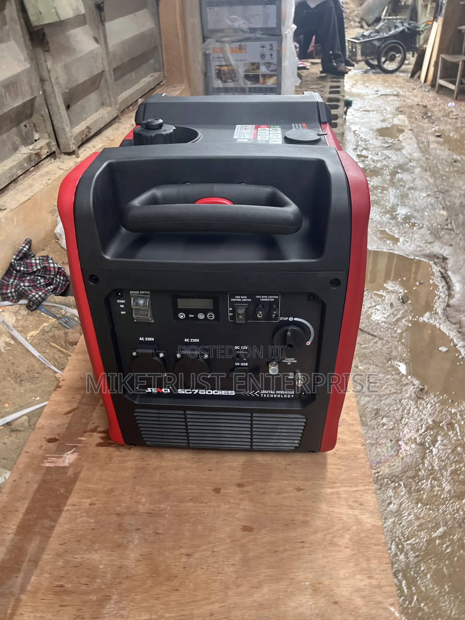 Senci 5.6kva Inverter Soundproof Generator
