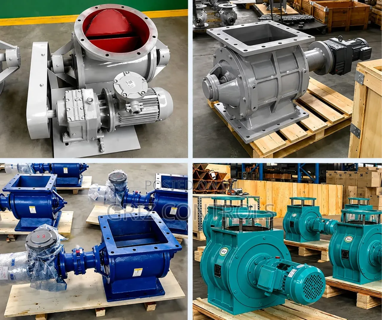 Griz Controls Rotary Airlock Valve