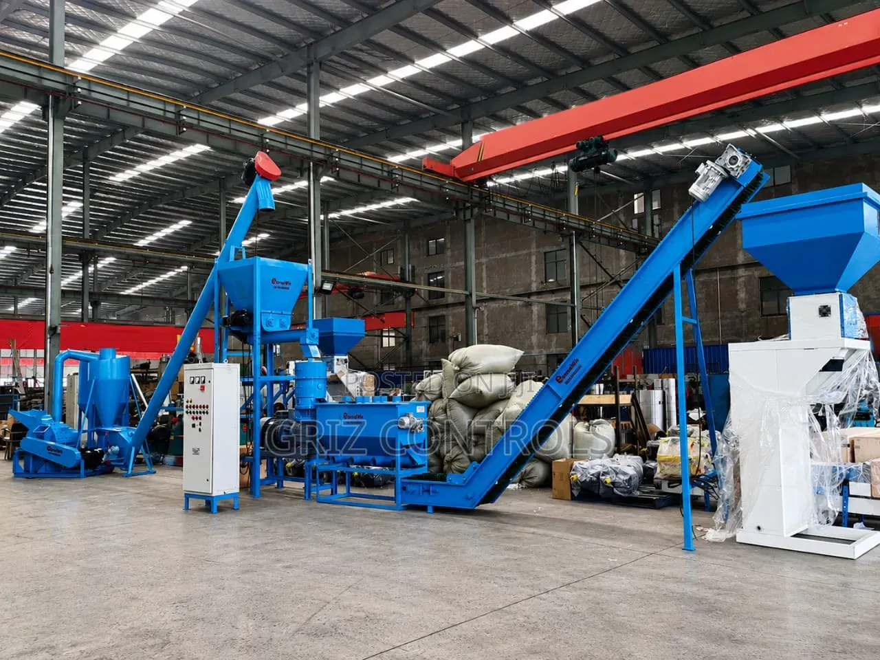 Griz Controls Biomass Pellet Production Plant Setup and Installation