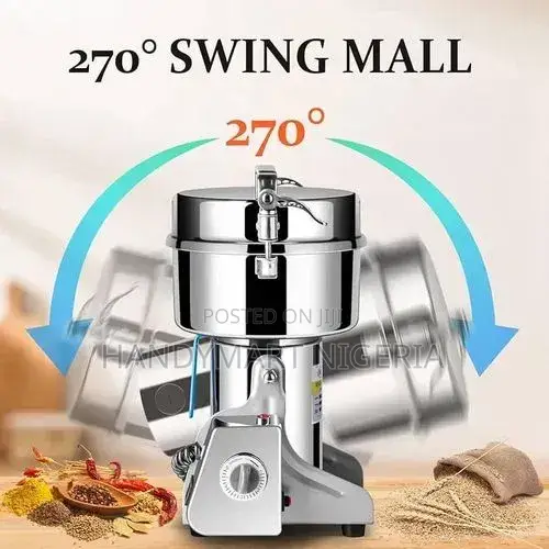 2000g Silver Crest Industrial Powder Grinder 30% OFF