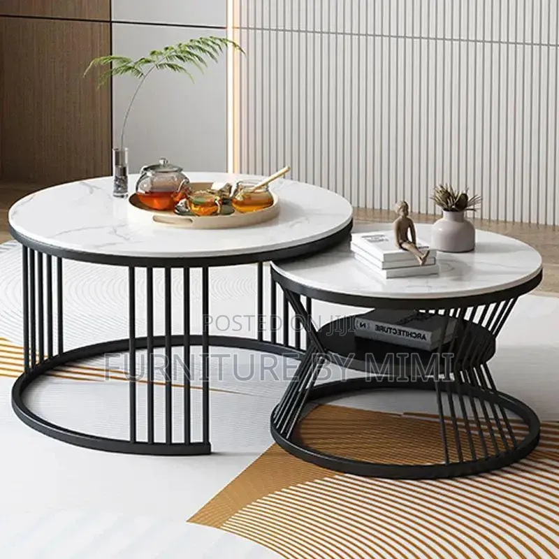 Promo! Luxury 2-in-1 Marble/ Center Coffee Table.