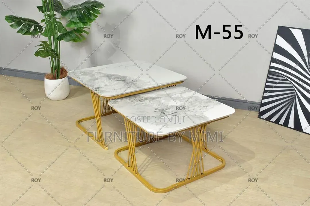 Promo! Luxury 2-in-1 Marble/ Center Coffee Table.