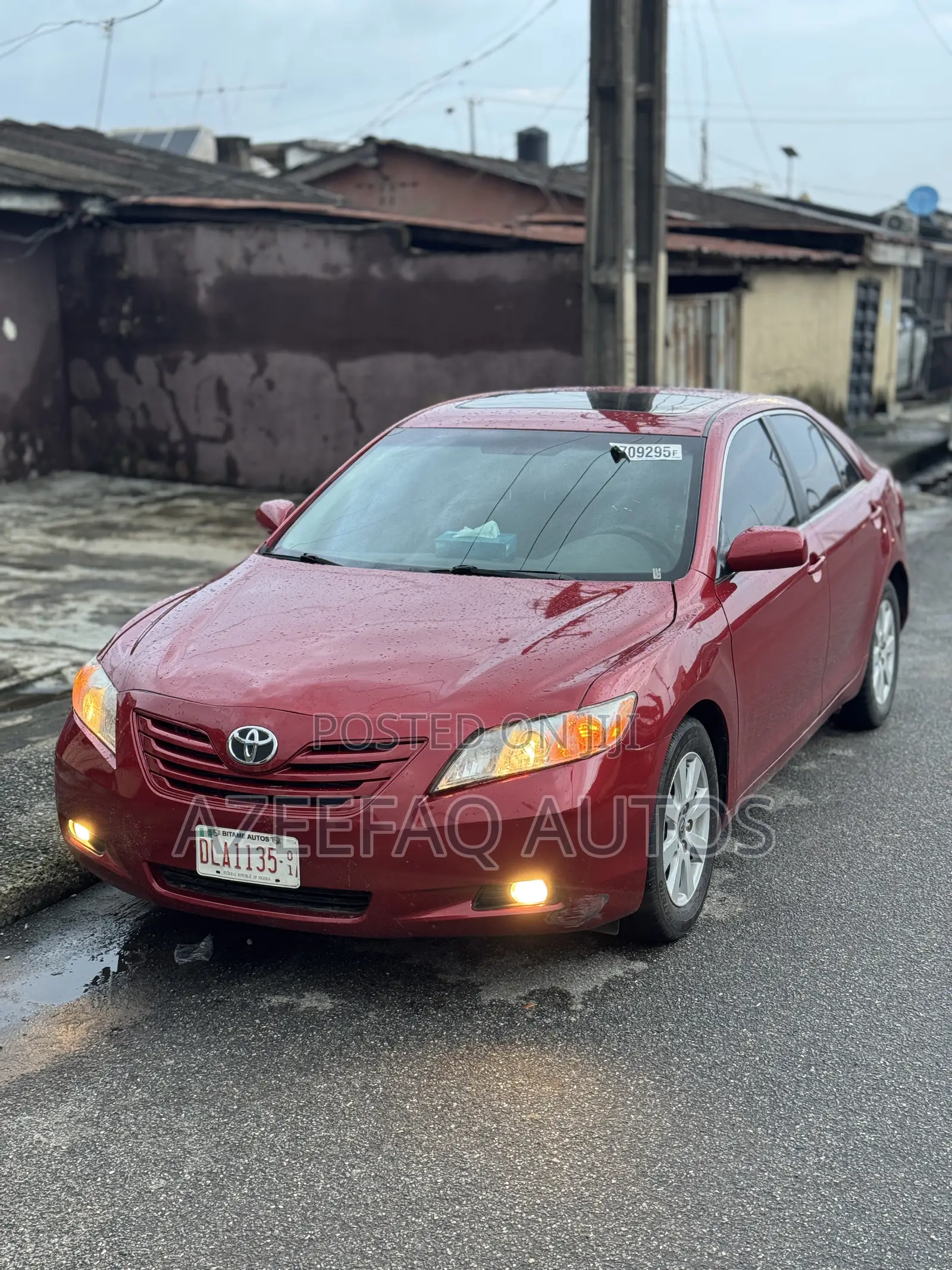 Toyota Camry XLE 4dr Sedan (2.4L 4cyl 5A) 2009 Red