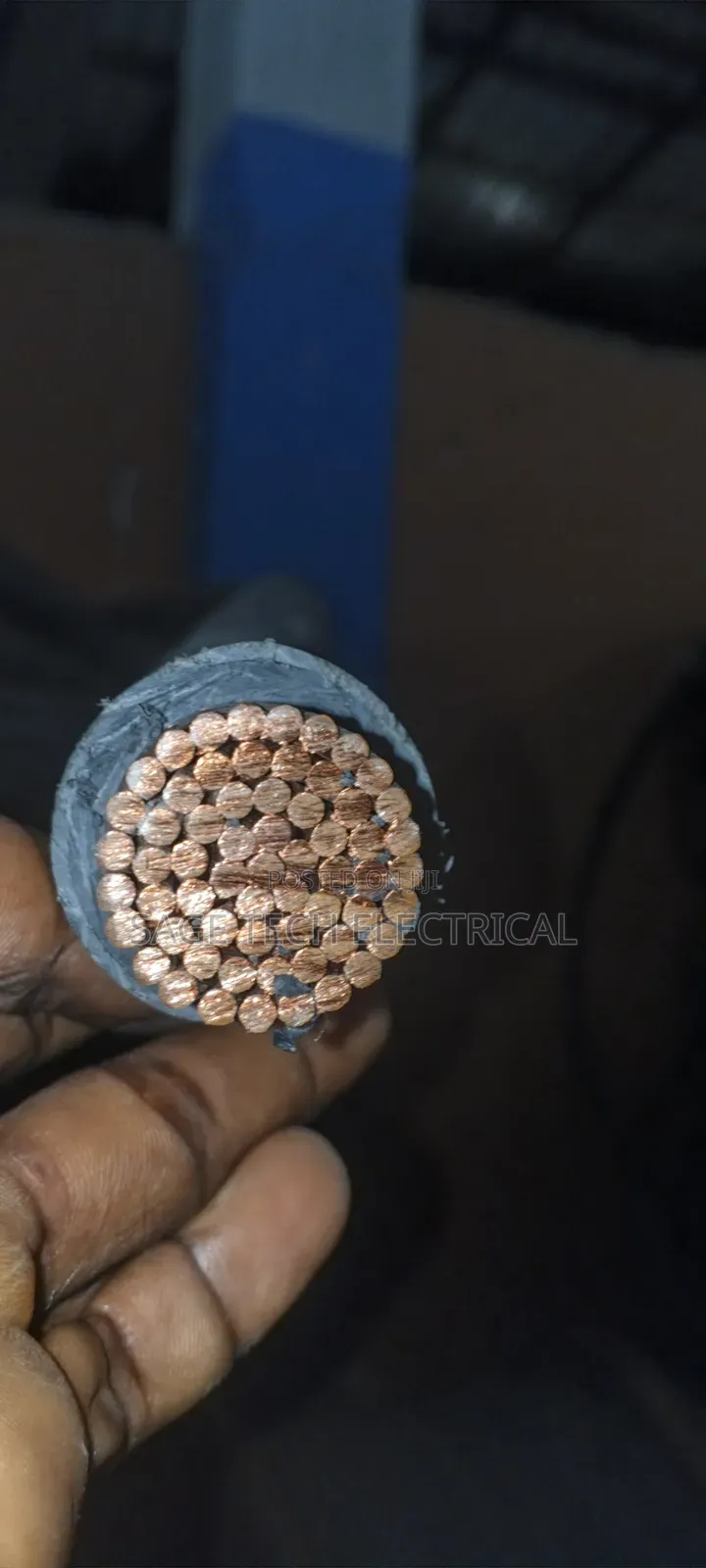 500mm Single Core PVC PVC Armoured Cable Coleman