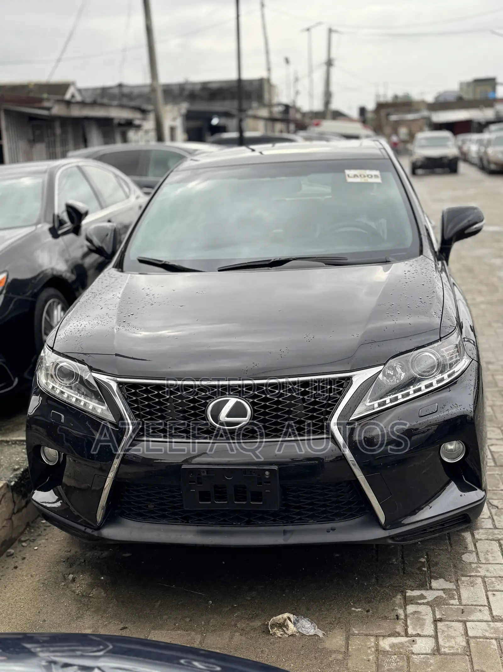 Lexus RX 350 F SPORT AWD 2013 Black