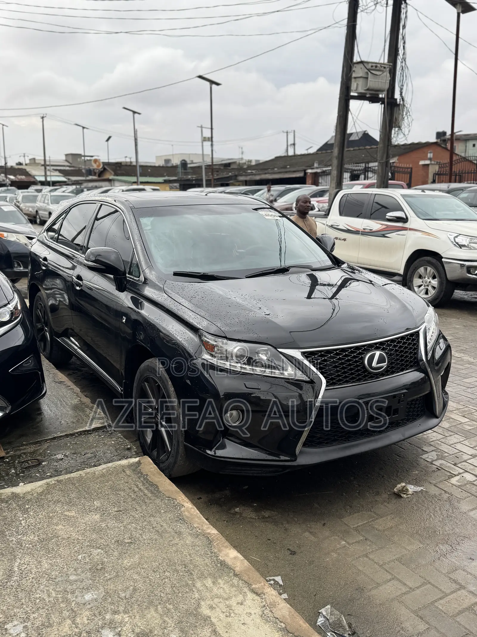 Lexus RX 350 F SPORT AWD 2013 Black