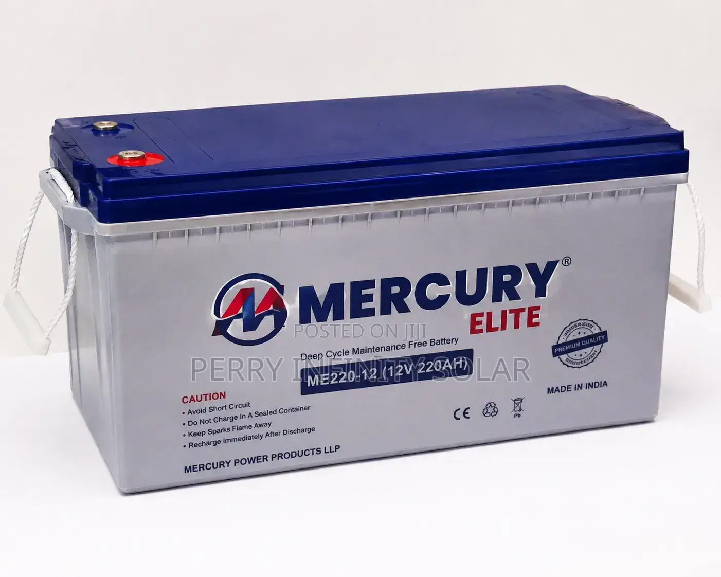 Mercury Elite 220Ah Battery