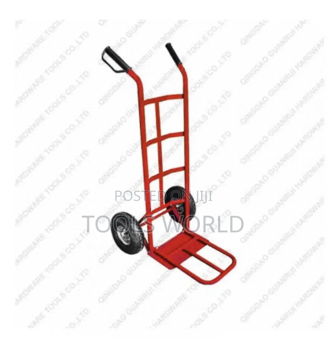 Manual Hand Push Trolley With 2 Tyres